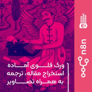 ورک فلو n8n | ترجمه، استخراج تصاویر و ارسال خودکار مقاله به وردپرس